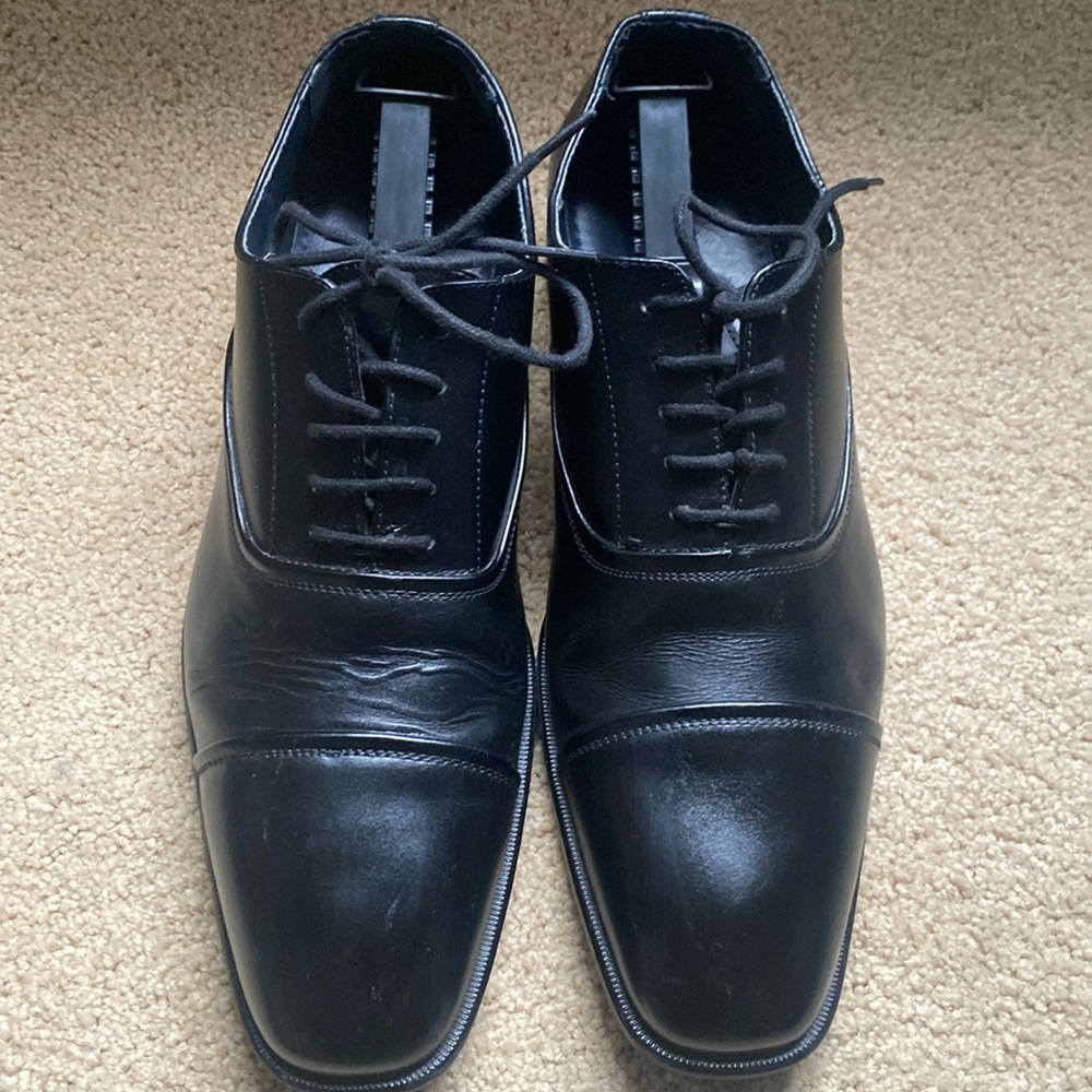 JOSEPH ABOUD BLACK 10.5 DRESS SHOE